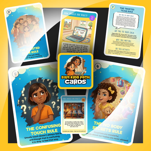 Safe Kids Path Cards