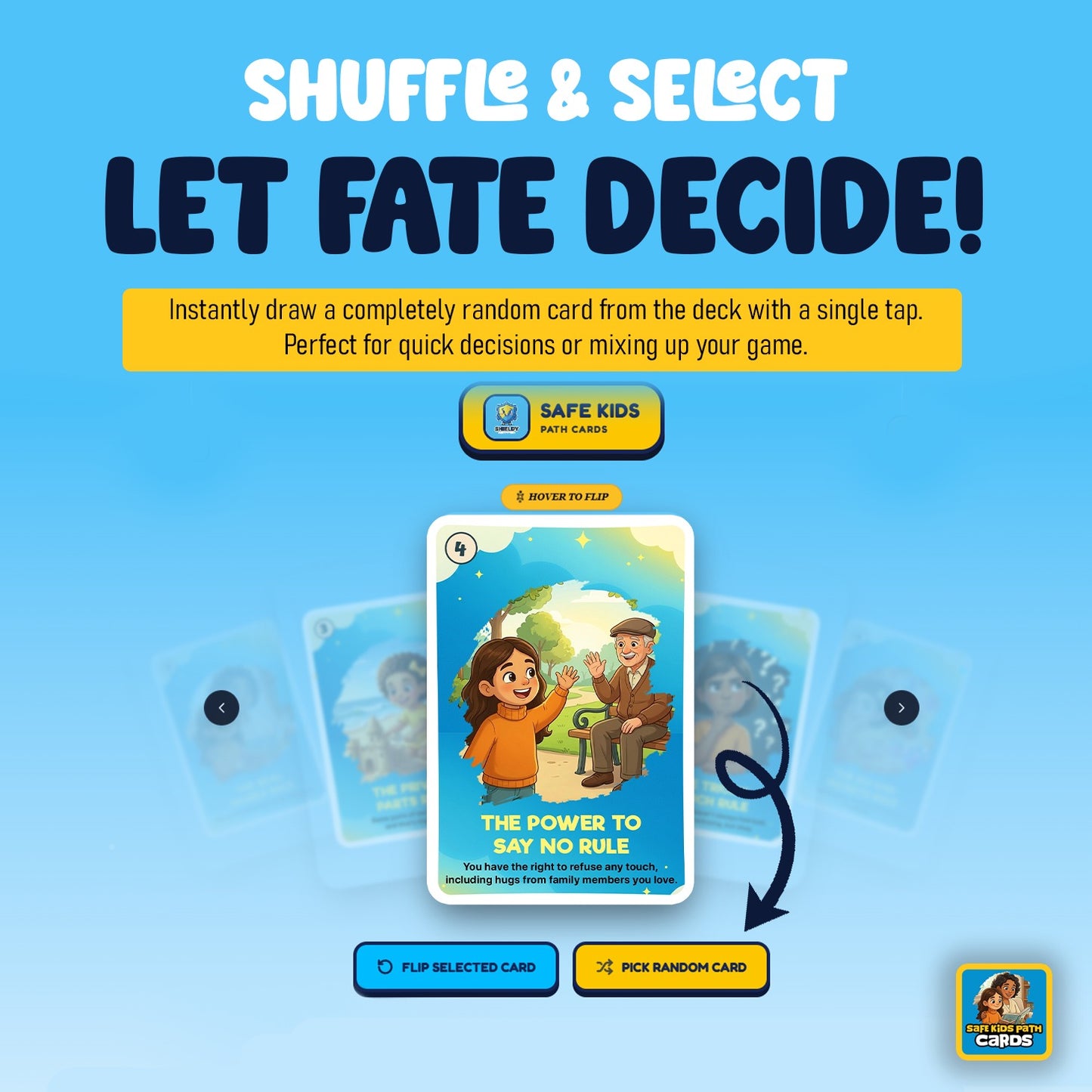 Safe Kids Path Cards