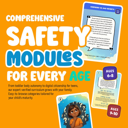 Safe Kids Path Cards