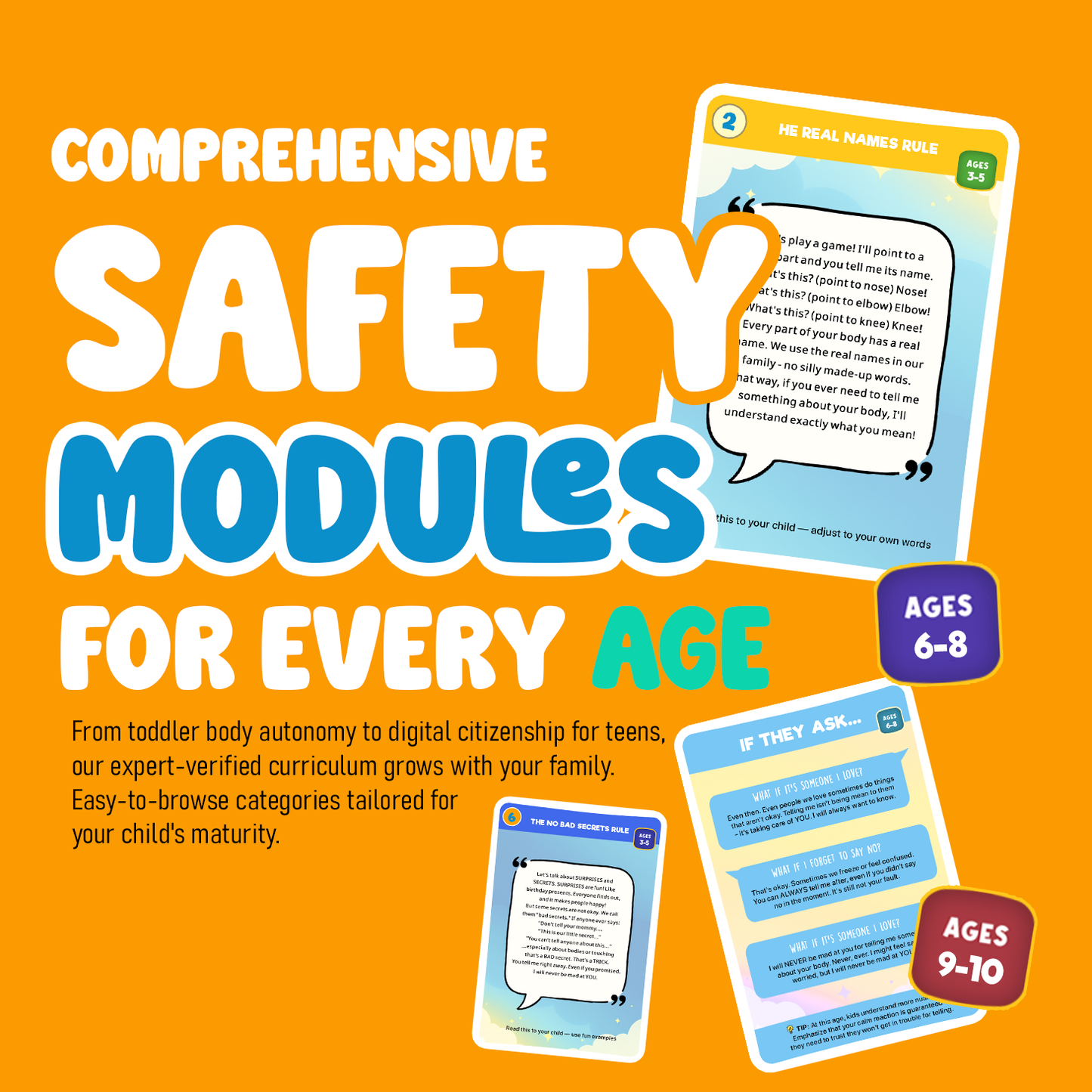 The Complete Child Body Safety & Protection System